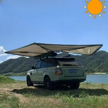 270도 어닝 텐트 차박캠핑 차량용 사이드어닝 타프, 직경 2M