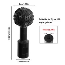 앵글 그라인더 연마 공구 구형 스핀들 모양의 목공, 10MM