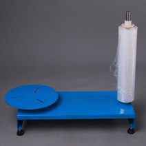 자동랩핑기 산업용 진공 포장기 영업용 컵실링기 PE 패킹기 인장막 필름 랩터 파렛트 회전판 빠렛트 수동 돌림판 스태커 캐스터 밀크린 납품 핸드랩 밴딩기, 200kg 45cm 철판