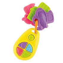New 멜로디 자동차 열쇠고리 감각 촉감 인지 발달 학습 놀이 교구 완구 장난감
