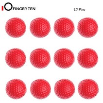스크린골프메모리폼 6/12 피스 폼 골프 공 부드러운 탄성 제한 비행 연습 키즈 애완동물을 위한 실내 및, 07 12 Ps-Red