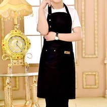 목공용앞치마 목수 공방 고급 남성 공구 앞치마 새로운 2020 남자 솔리드 요리 주방 앞치마 웨이터 카페, 04 A