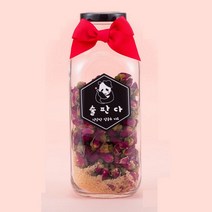담금주 키트 500ml 과일주 7종 택1 야관문 딸기베리 레몬자몽 장미 파인키위 국화 무화라임 담금주 만들기 세트 술판다, 장미 500ml