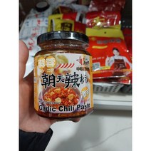 갈릭 칠리페이스트 280g 1병 중국식품 고추마늘소스