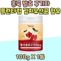중장년 시니어 Tea 홍국 발효 구기자 추출물 분말 파우더 티아민 어르신 노인 시니어 베타인 락토바실 러스 플란타럼 홍국균 차 김치 유산균 물 어른 남편 아내 엄마 아빠 마시는