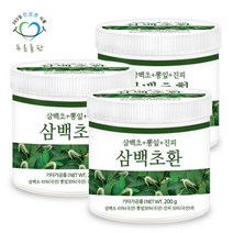 푸른들판 국내산 삼백초환 200gx3(통) 삼백초잎 뽕잎 상엽 진피, 단품