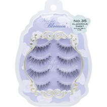 일본직발송 6. 미쉬 블루민(MICHEBLOOMIN) 미슈 블루민 츠케 속눈썹 아이러시 NO. 35 글래머러스 스위트 4, One Size, One Color