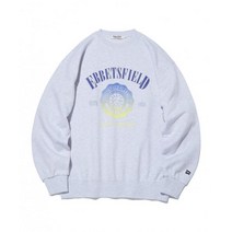 국내매장 정품 EBBETSFIELD 베츠 아치 그래픽 맨투맨 라이트그레이 BETS ARCH GRAPHIC SWEATSHIRT LIGHT GREY