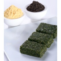 [오복떡방] 현미밥알쑥인절미 1kg 10개 제주해풍쑥떡 옛날밥알쑥떡 당뇨떡 밥알 찹쌀떡 옛날인절미떡 쑥떡, 100g
