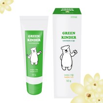 그린킨더 저불소치약50g 바나나향3개 리뉴얼상품+국산어린이치과칫솔 일반모M1개 리더스, 2세트(6개)