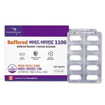 항산화비타민 버퍼드 중성 비타민C 1100 120정 4개월분