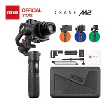 Zhiyun Crane M2 미러리스 카메라 용 3 축 핸드 헬드 짐벌 안정기 스마트 폰 Gopro Stabilizer vs Ronin S