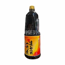 미쯔칸 3배농축 쯔유 대용량 일본간장 국물용 덮밥 돈부리 우동소스용, 1.8L, 1개