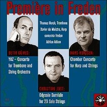 [CD] Camerata Freden 프레덴 음악 축제 초연 작품 - 요스트 / 귀네스 / 휘센 (Premiere in Freden - Jost / Gunes / Huyssen)