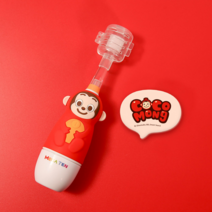 메가텐 x 코코몽 LED 전동칫솔. 유아&아동용 음파 소닉 칫솔 비바텍 럭스360, 메가텐 소프트_코코몽, 1개