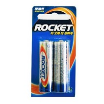 로케트 건전지 1.5V/LR6.2A/소.1카드/2P, 1