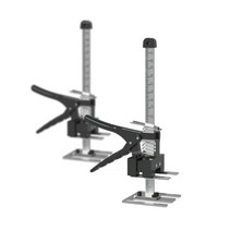 고하중 미세 높이 조절 롱 리프트암 타일리프트 바이킹암 27cm 최대 180kg 2개 세트, 2개 세트 180kg 지지하중