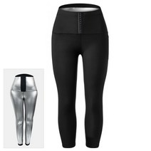 기적의 살빼기 다이어트배꼽패치Full Cover Body Shaper Pants Sauna Hot Sweat Effect Slimming Fitness S, 6_M