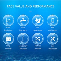 에어컨 가스 냉매 누출 누설 탐지기 감지기 벨류 측정기 휴대용 스마트 누수 감지기 홈 알람 물 센서 홍, 한개옵션0