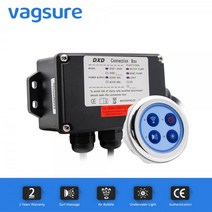 월풀 욕조 워터 펌프 둥근 모양 마사지 제어 시스템 심플한 디자인 액세서리 제어판