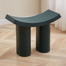 벤치의자 원목 실내 식탁 인테리어 거실 쿠션 접이식, 흑갈색