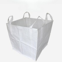 1톤 마대 톤백 방수 슬러지 산업용 폐기물 낙엽 포대 모래 대형 자루, F.1m x 1m x 1m