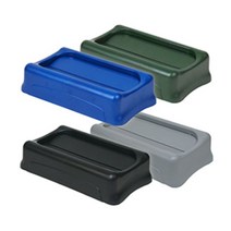 ANTW 러버메이드 슬림짐 휴지통 전용 스윙 뚜껑 202330EA, 회색