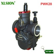 바이크 연료 탱크 xlsion nibbi Racing performance carburetor 28mm pwk28 carb for honda yamaha moped 먼지 자전거, 없음