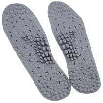 은 함유 지압깔창 통풍 신발깔창 기능성깔창 지압깔창 기능성깔창 건강깔창 발바닥지압 발지압깔창, 1개