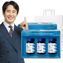 뉴트리디데이 NEW 플러스 칼슘앤비타민D 3병 선물세트+쇼핑백, 단품, 단품
