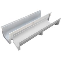 배수로관 PE U형 배수로 덮개 U관 배수관 하수관 덮개, U150-400-1000