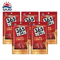 [사조] 더매운 육포 30g, 5개