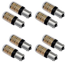 8X 1156 BAU15S LED 3014 144 SMD 7506 1003 Canbus 슈퍼 브라이트 카 브레이크 리버스 테일 벌브 하이 파, 한개옵션1, 01 Black