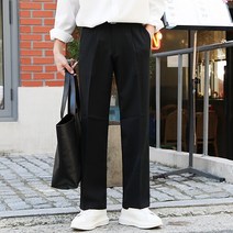 붐스타일 트필 롱 세미 와이드 슬랙스
