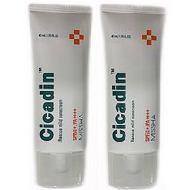 미샤 뉴 시카딘 레스큐 마일드 선크림 2개세트 (40ml+40ml) (SPF50+PA++++)