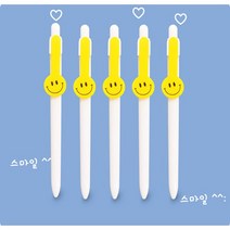 판다리아로 스마일 케릭터볼펜 대량인쇄 판촉, 5개입