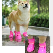 대형견신발 반려견 애견 라텍스 강아지신발 애견용품, XXL, 퍼플