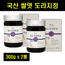 도라지청 도라지고 마른 말린 도라지 조청 액기스 진액 발효 숙성 도라지 엑기스 원액 300g 2통