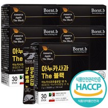 본트비 아누카사과 The 블랙 2g x 30포, 150포