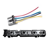 전구소켓 백열 볼 발열 전구 소켓 1681537 후면 조명 램프 홀더 Ford Transit Mk6 MK7 용 배선 하네스 2000-2014 6C1113N004AB, 01 1Set Wiring Holder