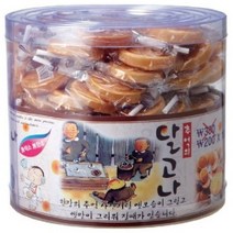 토마솔리 달고나세트(100개) 모양은 원형 하트 별 랜덤발송), 1통(100개)