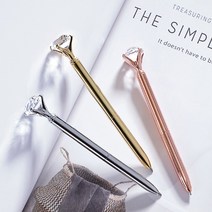 보석볼펜 다이아몬드볼펜 보석 볼펜, [인쇄-미포함] 골드