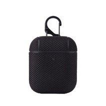 이어폰 케이스 애플 에어팟 2 1 3 용 커버 이어버드 슬리브 캔버스 보호 후크 포함, [01] 01-For Airpods 2 1, 01 01-For Airpods 2 1