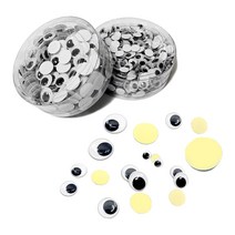 접착 눈알/인형눈 만들기재료, 접착눈알(6mm)