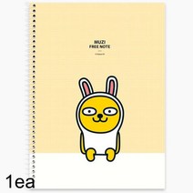 아이콘스 카카오프렌즈 스프링 연습장, 무지, 2개입