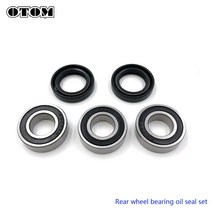 OTOM 오토바이 전면 6002 후면 6003 휠 허브 오일 씰 베어링 키트 혼다 CRF150R CRF150RB 모터크로스 핏 먼지 자전거 액세서리, [02] 6003 Kit