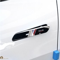 (윤부샵) 기아 EV6 튜닝 악세사리 도어 손잡이 포인트 몰딩, 블랙_UN