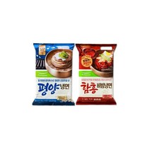 풀무원 평양냉면(2인분)+함흥냉면(2인분) (2인분X2봉) 여름별미 시원한음식 입맛당기는음식 쫄깃한면발 탱탱한면발, 30세트