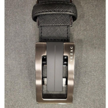 NC불광점 예작 **명품 벨트 빅세일** 블랙 실버테두리 버튼 버클 분체 자동 가죽 벨트YJ3ST1150BK