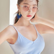 더브릴레 사각 뿔테 남자 여자틴트 선글라스